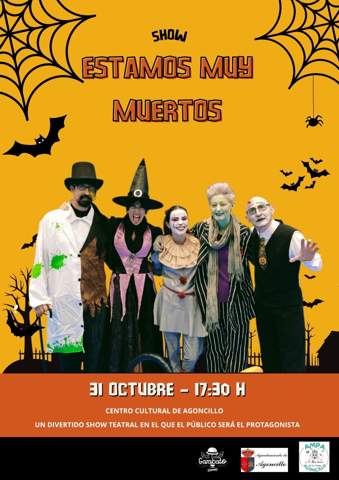 Estamos Muy Muertos Show en el Centro Cultural de Agoncillo