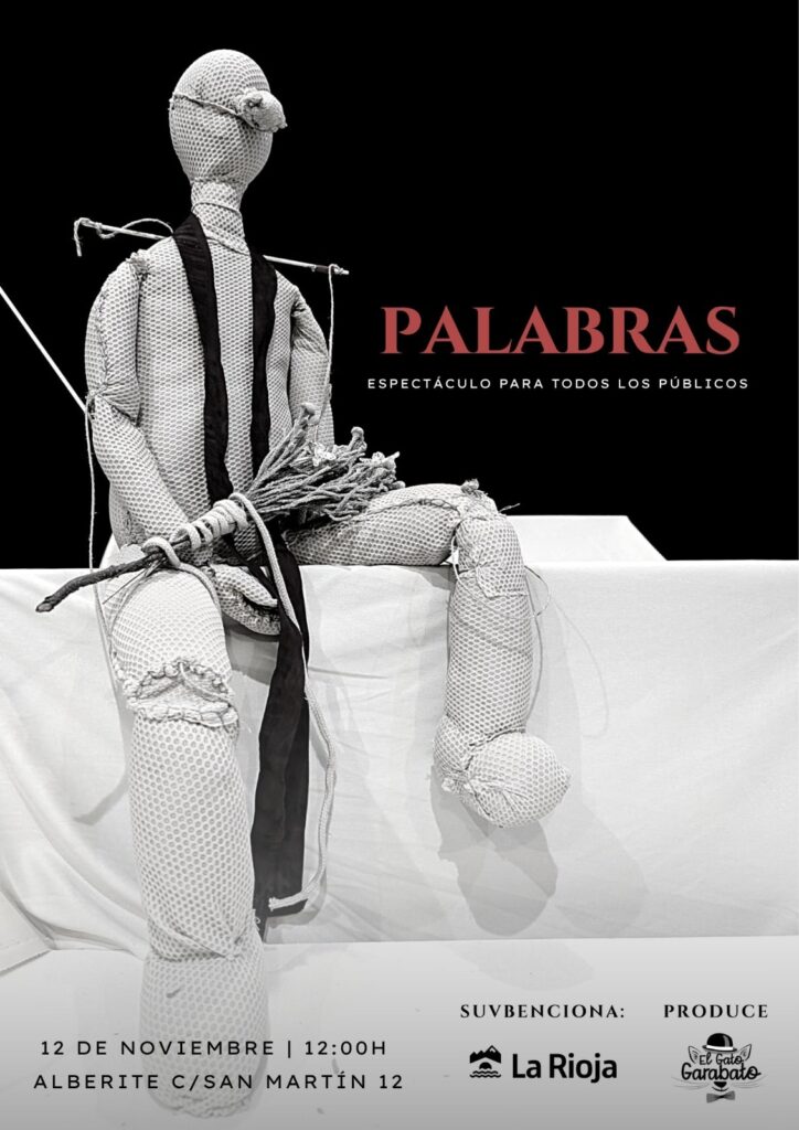 Palabras, espectáculo para todos los públicos