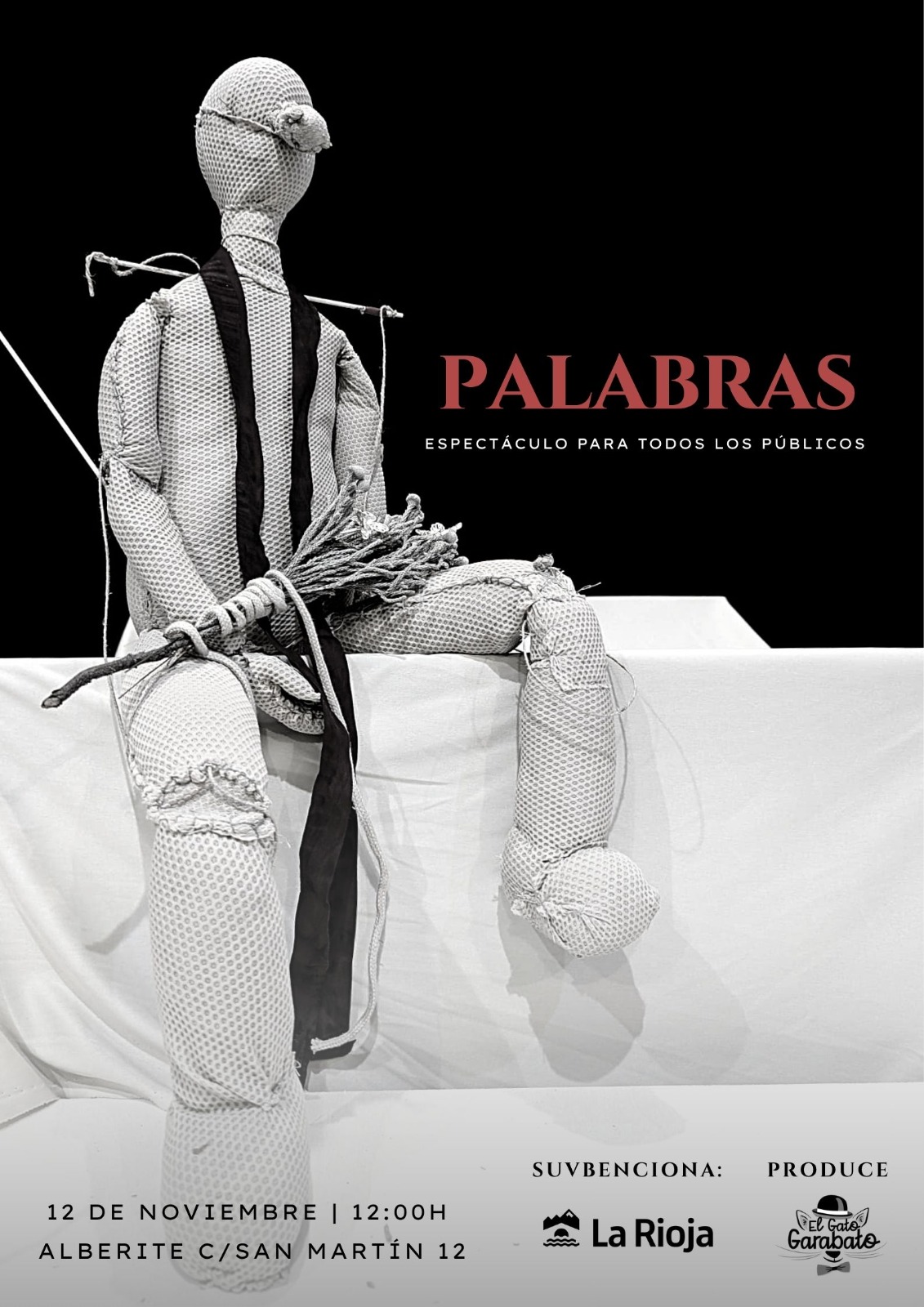 Palabras, espectáculo para todos los públicos