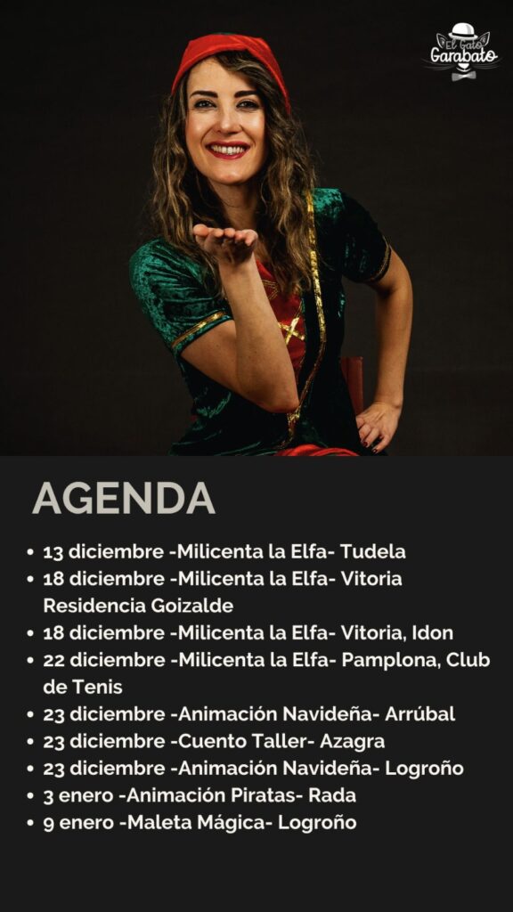 Agenda Navidad 2025 - El Gato Garabato
