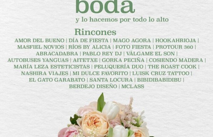 Feria "Nos vamos de boda" - El Gato Garabato